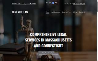 Yusenko Law website