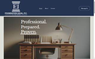 Foundation Legal, P.C. website