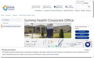 Summa Health Corporate Office website