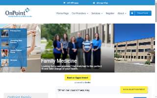 OnPoint Family Medicine at Westminster website