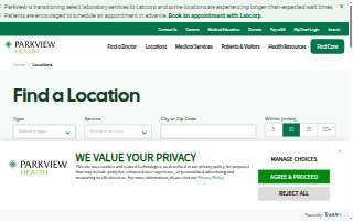 LMH Health 6th & Maine website