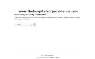 The Hospitals of Providence - Memorial Campus website