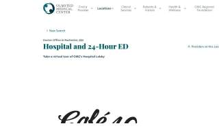 Olmsted Medical Center website