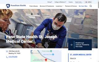 St Joseph Medical Center: Robinson Shay E MD website