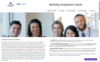 John Muir Health/UCSF Health Berkeley Outpatient Center website
