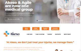 Akeso Occupational Health Huntington Beach website