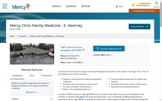 Mercy Clinic Family Medicine - E. Kearney website