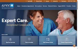 West Calcasieu Cameron Hospital website