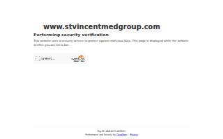 Saint Vincent Medical Group: Interventional Cardiology website