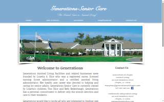 Generations of Irmo website