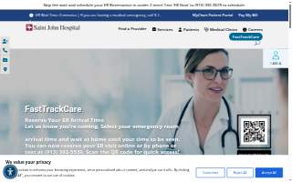Saint John Hospital website