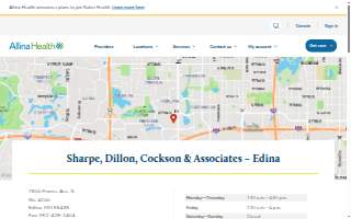Sharpe, Dillon, Cockson & Associates – Edina website