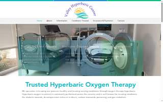 Valley Hyperbaric Center of Roseville website