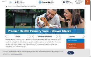 Premier Health Primary Care - Brown Street website