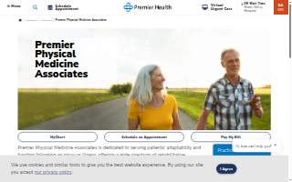 Premier Physical Medicine Associates at Miami Valley Hospital website
