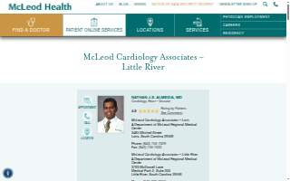 McLeod Cardiology Associates – Little River of Myrtle Beach website