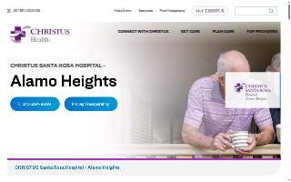 CHRISTUS Santa Rosa Hospital - Alamo Heights website