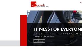 St. Bernards Health & Wellness website
