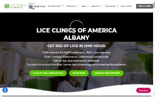 Lice Clinics of America - Albany - Operated by Naughty Nits website