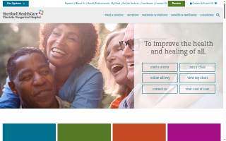 Charlotte Hungerford Hospital Cardiovascular Medicine website