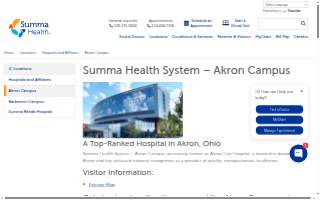Summa Health Professional Center North website