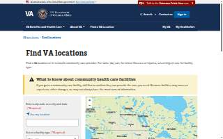 Fort Collins VA Clinic website