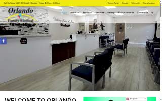 Orlando Family Medical of Kissimmee website