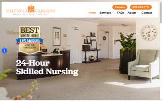 Valencia Gardens Health Care Center website