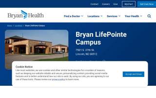 Bryan LifePointe Campus website