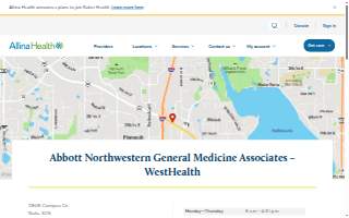 Abbott Northwestern General Medicine Associates – Plymouth website