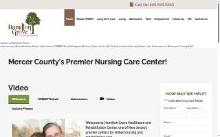 Hamilton Grove Healthcare and Rehabilitation Center website