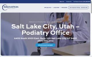 Innovation Medical Group SLC website