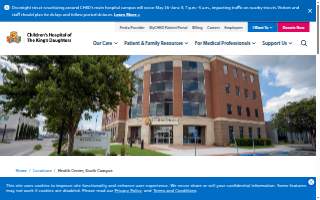 CHKD Health Center, South Campus website