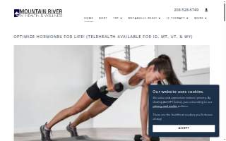 Mountain River IV, Health, & Wellness website