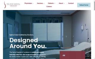 The Spine Hospital of Louisiana at The NeuroMedical Center website