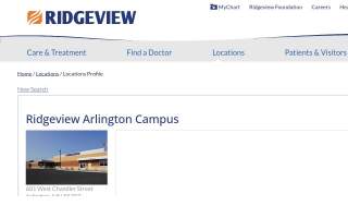 Ridgeview Sibley Medical Center website