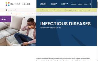 Baptist Health Richmond Infection Control website