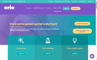 Erie HealthReach Waukegan Health Center website