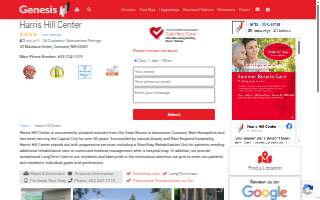 Harris Hill Center website