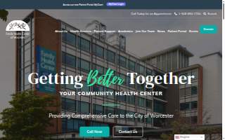 Family Health Center of Worcester website