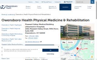 Owensboro Health Physical Medicine & Rehabilitation website