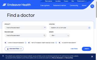 Endeavor Medical | Primary and Specialty Care - Palatine website