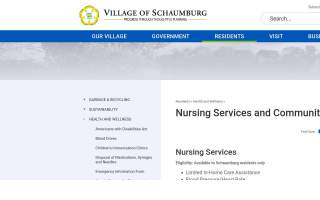 Nursing Division - Village of Schaumburg website