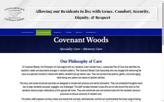 Covenant Woods of Gardendale website