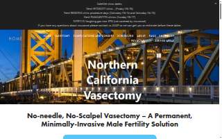 Northern California Vasectomy website
