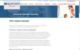 Valve Center website