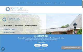 Optalis Health & Rehabilitation at St. Francis website