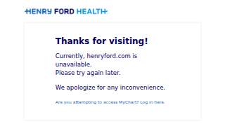 Henry Ford Home Medical Equipment - Jackson website