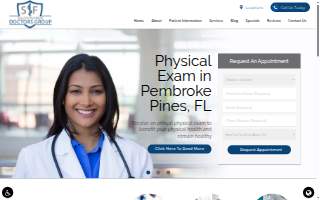 South Florida Doctors Group of Pembroke Pines website
