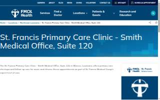 St. Francis Primary Care Clinic - Smith Medical Office website
